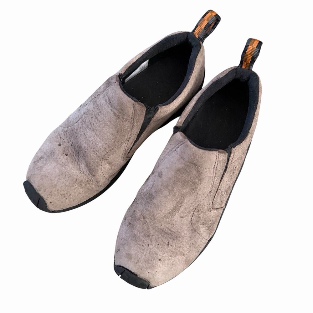 Merrell Jungle Moc Men's Size 7.5 Taupe‎ Suede Slip On Shoes J60787